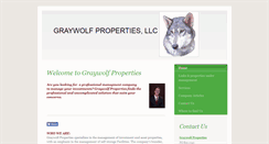 Desktop Screenshot of graywolf-properties.com